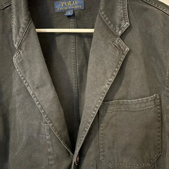 Polo Ralph Lauren khaki black blazerL